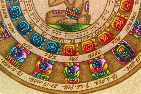 Mayan Culture Calendar Haab Calendar Tzolkin Calendar Etsy España