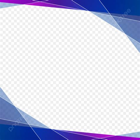 Abstract Transparent Vector Png Images Abstract Border Frame With