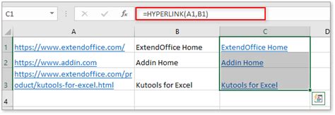 Batch Rename Multiple Hyperlinks At Once In Excel