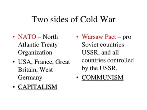 Ppt The Cold War 1945 1991 Powerpoint Presentation Free Download