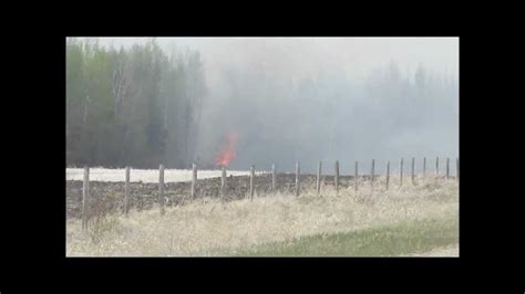 Firestorm Near Grassland Ab North Of Edmonton May 13 12 Youtube