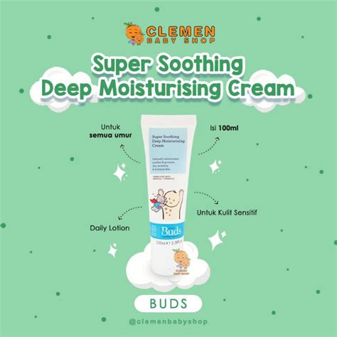 Jual Buds Organics Super Soothing Deep Moisturising Cream Ml