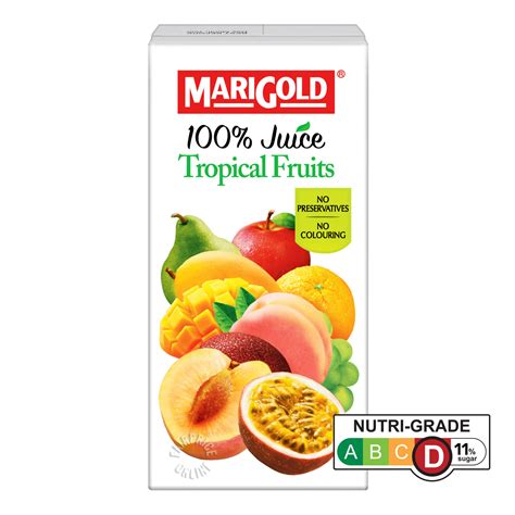 Marigold 100 Packet Juice Tropical Fruits Ubicaciondepersonascdmxgobmx