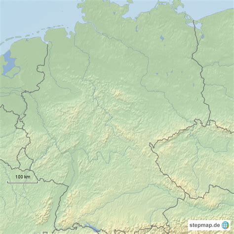 Der ural ist am östlichen ende des. Deutschland-Gebirge von veco2012 - Landkarte für Deutschland