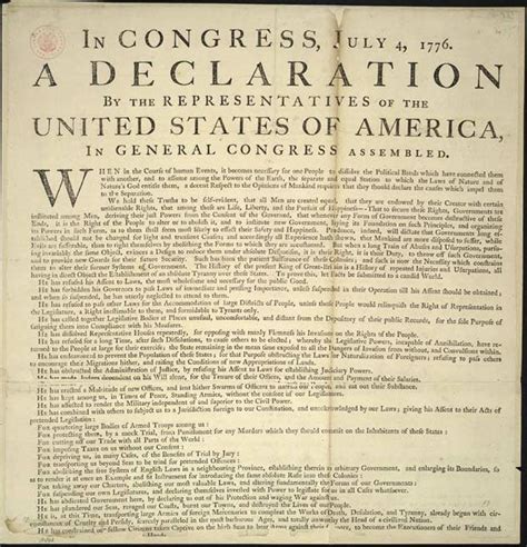 History Of Independence Day Was The Declaration Of Independence Really