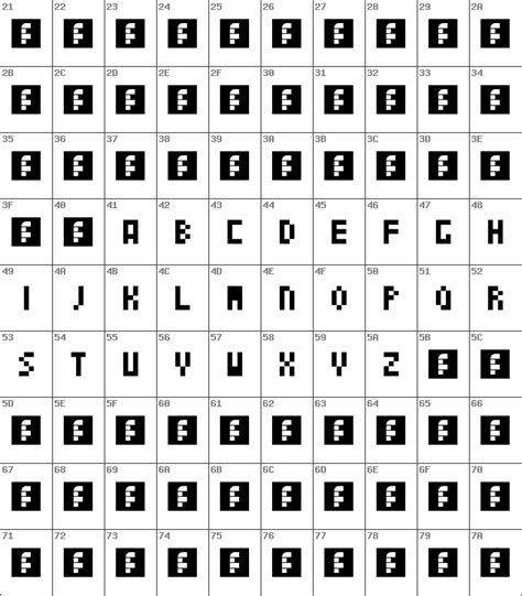 Download Free Extremely Tiny Font Regular Font