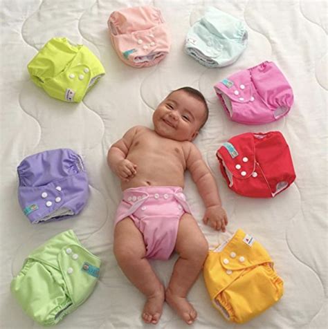 Alvababy Baby Cloth Diapers One Size Adjustable Washable Reusable For
