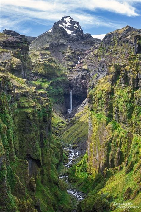 Deep Gorge Landscapes Iceland Europe Synnatschke Photography