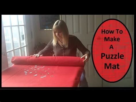 Here you may to know how to frame matted prints. How To Make A Puzzle Mat - YouTube