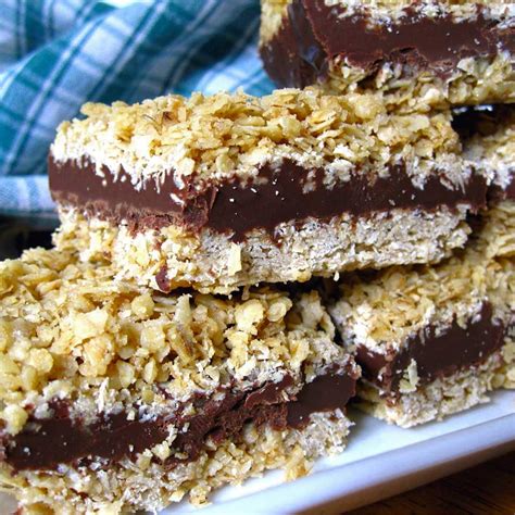 Set aside half the crumbs, about 3 cups. No Bake Chocolate Oat Bars