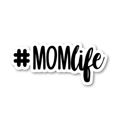 Mom Life Sticker Funny Mom Quotes Stickers Laptop Stickers 25
