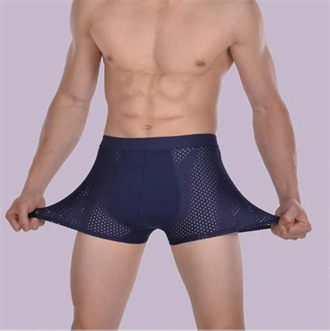 5pcslot 2015 Men Underwear Breathable Bamboo Fiber Most Comfortable