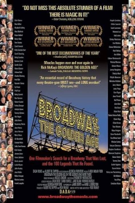 broadway the golden age by the legends who were there 2003 imdb