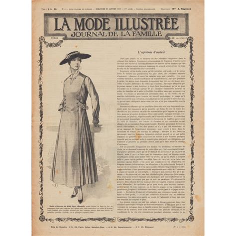 La Mode Illustrée 1916 N°4