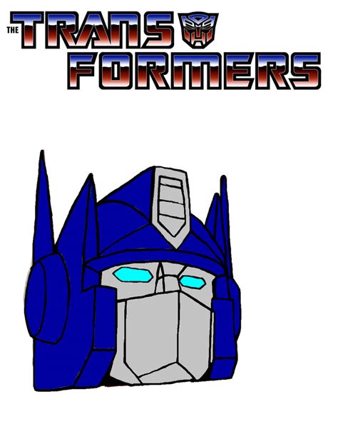 Transformers Optimus Prime Head G1 Poster By Leivbjerga On Deviantart