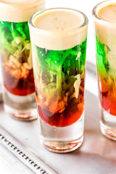 Zombie Brain Shot Recipe Cart