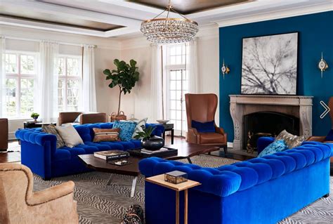 Living Room Ideas Usa | Blue living room decor, Blue sofas living room, Blue living room