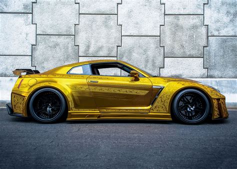 Nissan Gt R Poster By Monster Car Displate