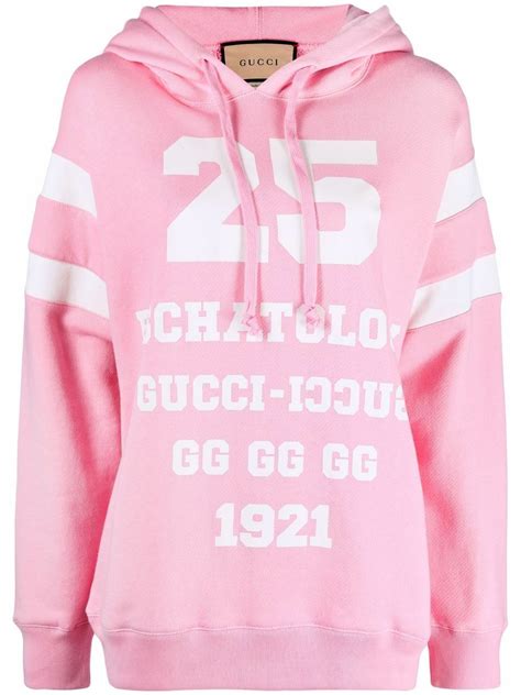 Gucci Logo Cotton Overszed Hoodie Gucci