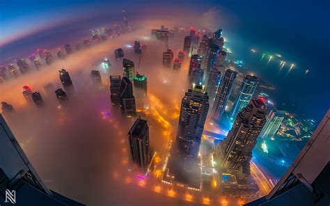 Fondos De Pantalla Ciudad Paisaje Urbano Noche Reflexión Nubes