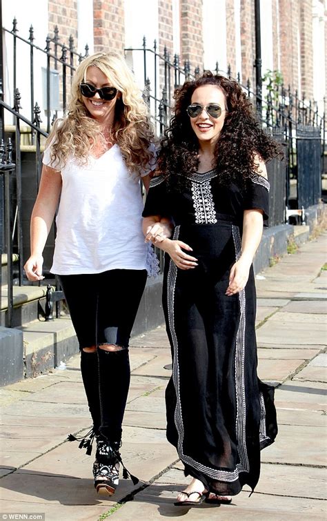 Hollyoaks Star Kelly Marie Stewart Walks Without Crutches In Liverpool With Stephanie Davis
