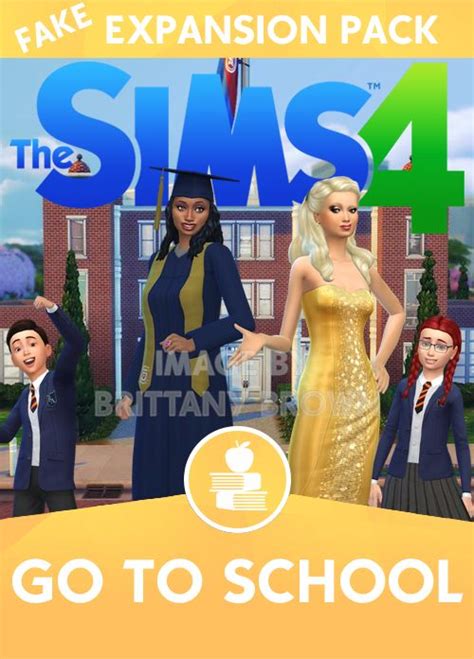 The Sims 4 Go To School Expansion Pack Cap And Gown By Mathcope School