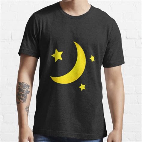 Crescent Moon And Stars T Shirt By Raionkeiji Redbubble
