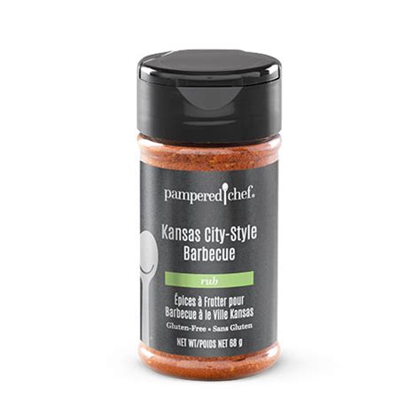 Kansas City Style Barbecue Rub Shop Pampered Chef Canada Site