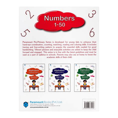Buy Paramount Learn To Write Numbers 1 To 50 Online At Best Price In
