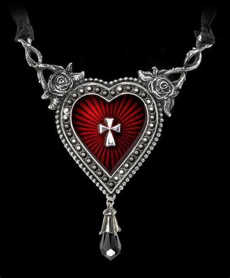 Alchemy Gothic Halskette The Sacred Heart Halsketten Alchemy