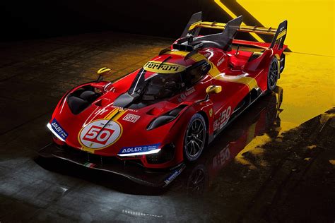 Ferrari Lanza El Nuevo 499p Le Mans Hypercar Para El Wec 2023