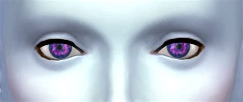 Alien Eyes Default Remplacement By Simalicious At Mod The Sims Sims 4