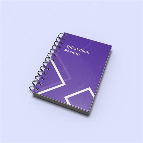 Premium Psd Spiral Notebook Mockup For Branding And Identity