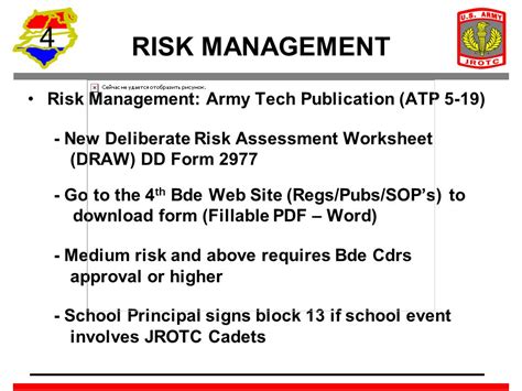 Af 4437 Deliberate Risk Assessment Worksheet