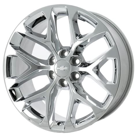 Chevrolet Silverado 1500 2014 2018 Chrome Plated Factory Oem Wheel