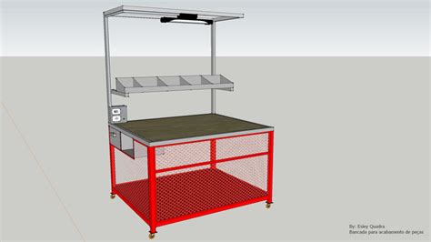 Bancada De Trabalho 2 3d Warehouse