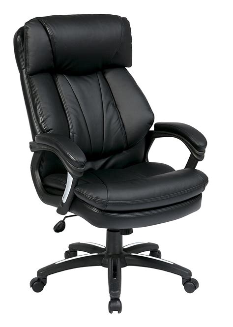 Browse home office furniture and find stylish office desks, bookcases, and decor. Office Star Oversized Faux Leather Executive Chair - Home ...