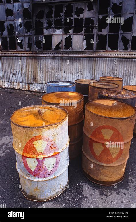 Nuclear Waste Drums Hi Res Stock Photography And Images Alamy
