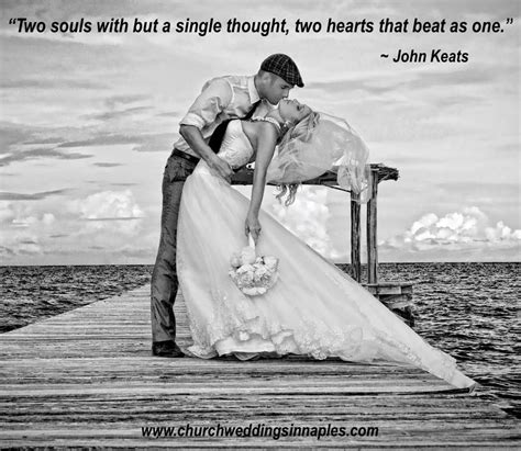“two Souls With But A Single Thought Two Hearts That Beat As One ” Johnkeats Marriage