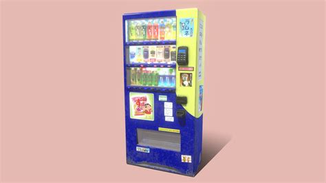 Japanese Vending Machine 3d Model By Jaden M Z Jamizo Cf4a890