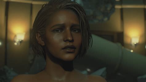 Jill Dark Tan Skin Nude Resident Evil 3 Remake Mods
