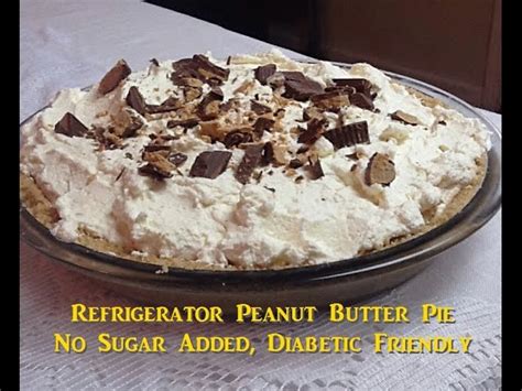 Entdecke rezepte, einrichtungsideen, stilinterpretationen und andere ideen zum ausprobieren. Peanut Butter Pie Diabitic / Diabetic Peanut Butter Pie Alabama Living Magazine / Whisk in ...