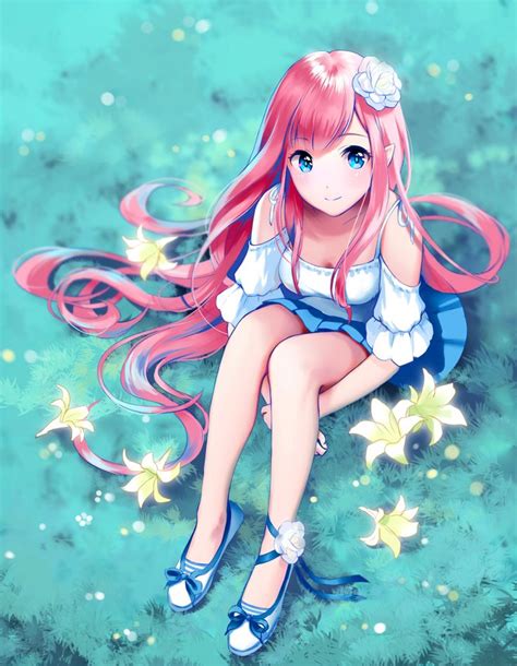 244 Best Images About Anime Pink Hair On Pinterest