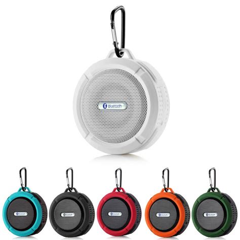 Wireless Bluetooth Handsfree Waterproof Mic Suction Mini Speaker Shower