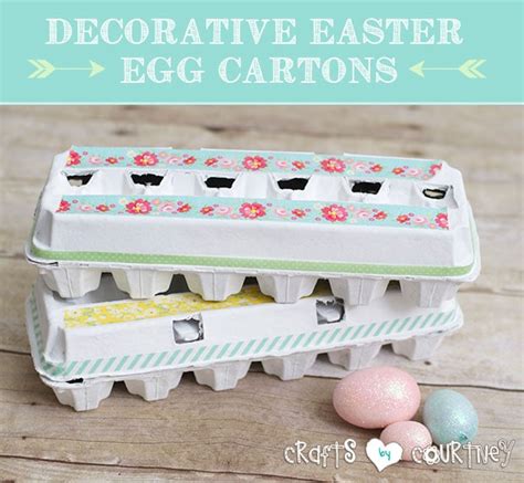 Diy Decorative Easter Egg Carton Craft