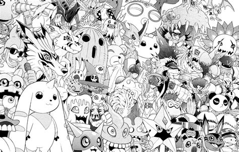 Best hd wallpapers of anime, desktop backgrounds for pc & mac, laptop, tablet, mobile phone. Wallpaper white, anime, black, wallpaper, manga, characters, old school, digimon images for ...