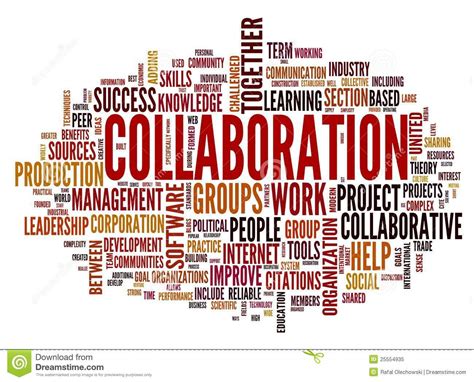 Collaboration Concept In Word Tag Cloud Sharing Economy Tag Cloud
