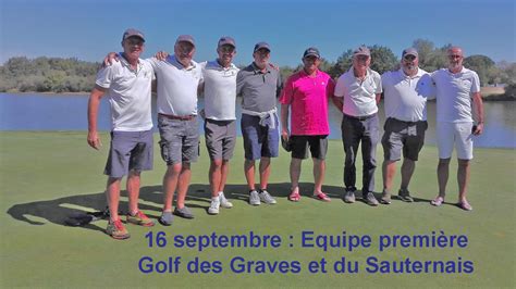 Equipe Graves Et Sauternais Copie Association Sportive Du Golf De Fiac