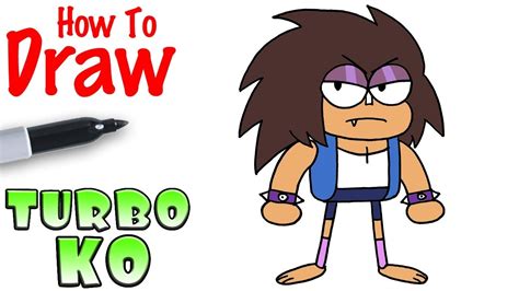 How To Draw Turbo KO TKO YouTube