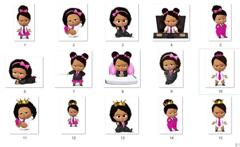 African American Girl Boss Baby Clipart 10 Free Cliparts Download